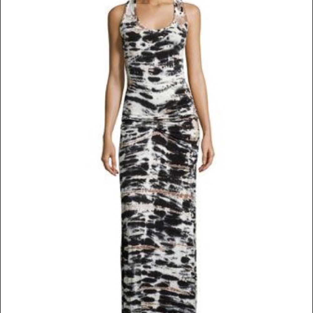 YBF Hampton’s Tie-Dye Maxi-Dress NWT